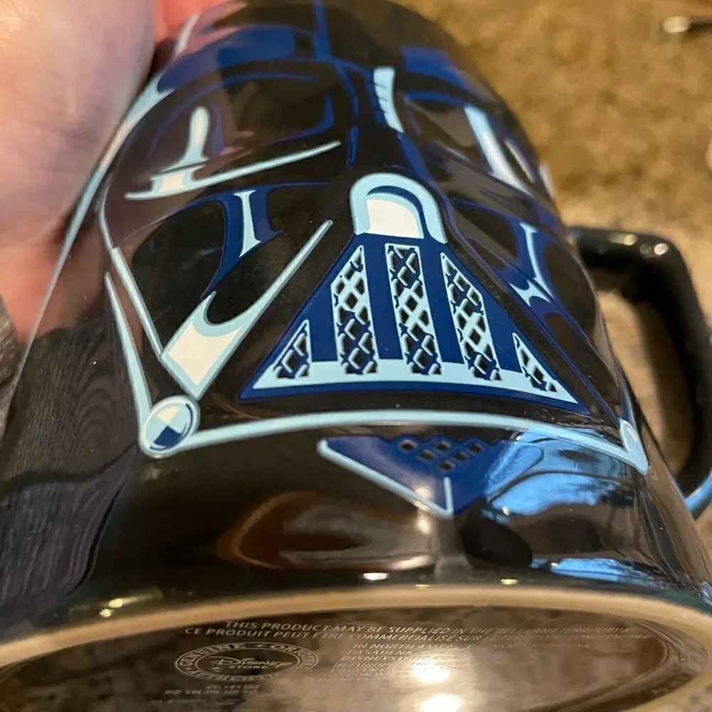 Darth Vader Father of the Year 3D Mug NABOO Rare Star Wars Earth Toy Works!